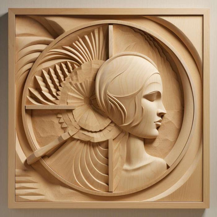 نموذج ثلاثي الأبعاد لآلة CNC 3D Art 